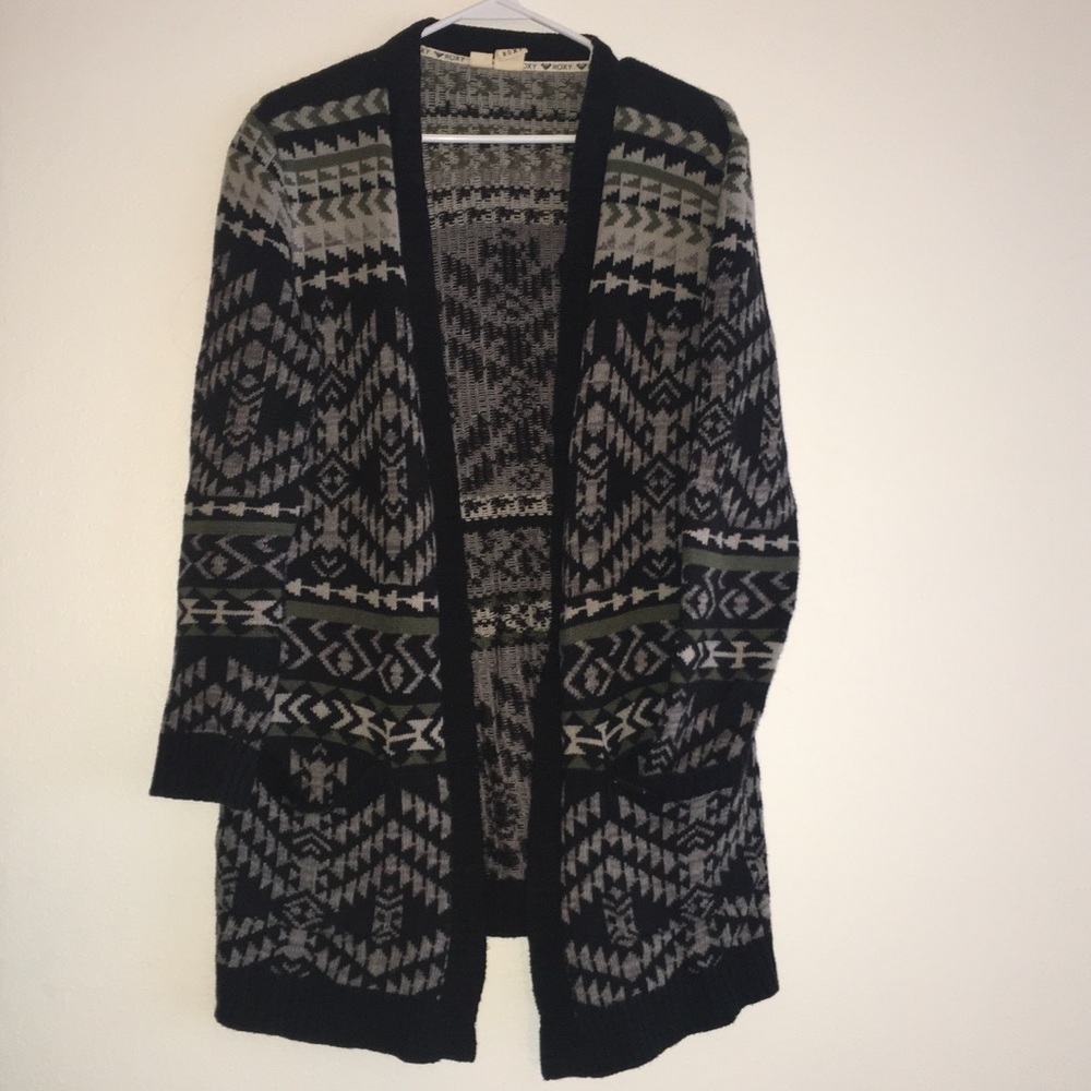PacSun Aztec Print Cardigan